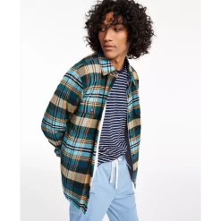 Hot Sale π Sun + Stone Men's Hardy Plaid Flannel π Shirt Jacket, Created For Macy's Sea Cave π₯° 9 Hot Sale π Sun + Stone Men's Hardy Plaid Flannel π Shirt Jacket, Created For Macy's Sea Cave π₯° -Sun + Stone Shop unnamed file 100