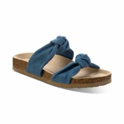 Cheap π Sun + Stone Astrid Knotted π©΄ Sandals, Created For Macy's Yellow π§¨