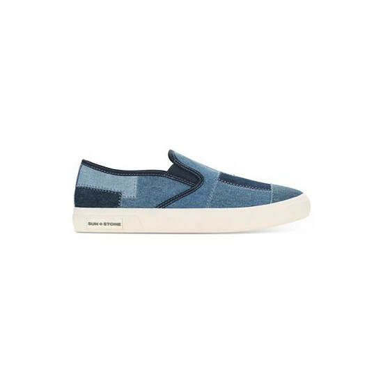 Deals π Sun + Stone Men's Sierra Denim Patchwork Slip-On π Sneakers, Created For Macy's 𧨠4 Deals π Sun + Stone Men's Sierra Denim Patchwork Slip-On π Sneakers, Created For Macy's 𧨠- Image 2