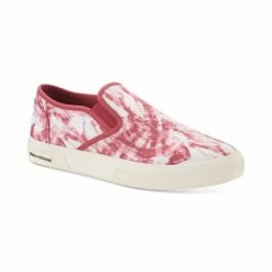 Sun + Stone Shop 5 Budget π Sun + Stone Men's Reins Slip-On π Sneaker Red Tie Dye π₯