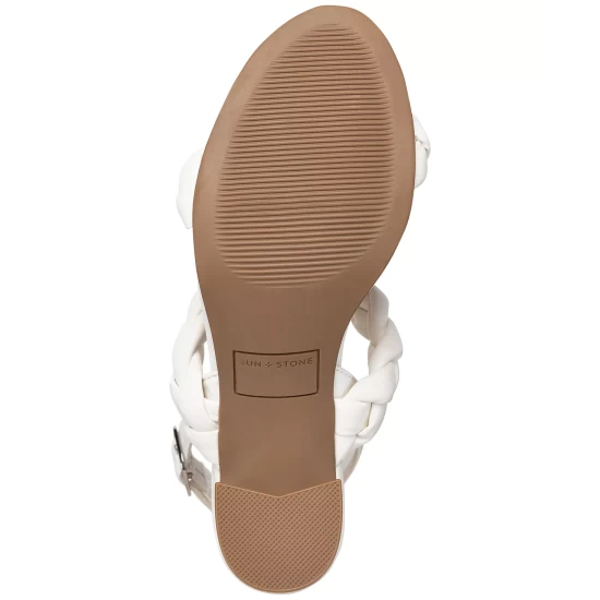 Budget π₯ Sun + Stone Cherii Braided π Dress π©΄ Sandals, Created For Macy's White π 8 Budget π₯ Sun + Stone Cherii Braided π Dress π©΄ Sandals, Created For Macy's White π - Image 6