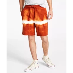 Outlet 🔥 Sun + Stone Men's Shibori Shorts, Created For Macy's Dark Lead 🎁 -Sun + Stone Shop unnamed file 208