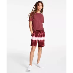 Outlet 🔥 Sun + Stone Men's Shibori Shorts, Created For Macy's Dark Lead 🎁 -Sun + Stone Shop unnamed file 209