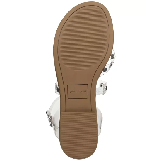 Cheapest π Sun + Stone Studleyy Flat π©΄ Sandals, Created For Macy's Clear π 8 Cheapest π Sun + Stone Studleyy Flat π©΄ Sandals, Created For Macy's Clear π - Image 6