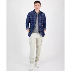 Brand new β¨ Sun + Stone Men's Fair Isle Cardigan Sweater, Created For Macy's Simple Sage β¨