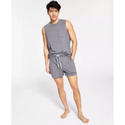 Sun + Stone Shop 29 New π₯° Sun + Stone Men's Marcus Straight-Fit Colorblocked Bandana-Print Patchwork Pants Multi Bandana π