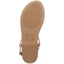 Deals 🧨 Sun + Stone Krisleyy T-Strap Slingback Flat 🩴 Sandals, Created For Macy's Black 🤩 -Sun + Stone Shop unnamed file 396