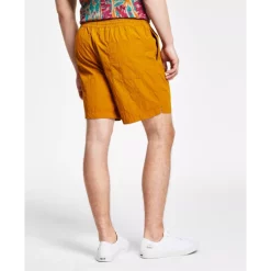 Best Pirce 😀 Sun + Stone Men's Brandon Regular-Fit Nylon Water Resistant Pull-On Shorts, Created For Macy's Pompador Blue 🥰 -Sun + Stone Shop unnamed file 420