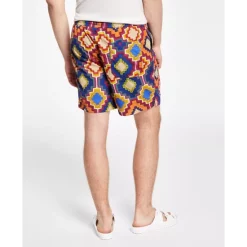 Best Pirce 😀 Sun + Stone Men's Brandon Regular-Fit Nylon Water Resistant Pull-On Shorts, Created For Macy's Pompador Blue 🥰 -Sun + Stone Shop unnamed file 421
