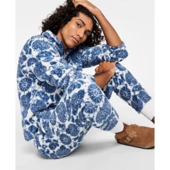 Deals β€οΈ Sun + Stone Men's Scenic Tree Shawl-Collar Sweater, Created For Macy's Vintage White π