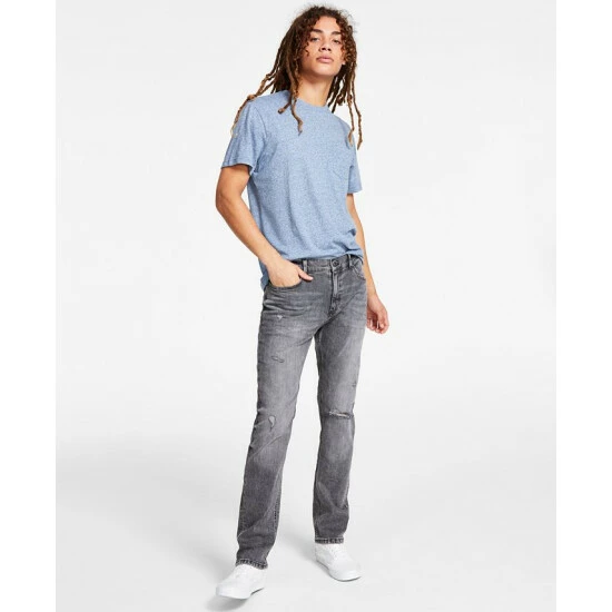 Cheapest π Sun + Stone Men's Regular-Fit Tarin Street π Jeans, Created For Macy's Black π₯° 7 Cheapest π Sun + Stone Men's Regular-Fit Tarin Street π Jeans, Created For Macy's Black π₯° - Image 5