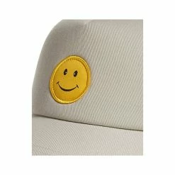 Best Pirce ❤️ Sun + Stone Men's Smiley ⚾ Baseball Hat, Created For Macy's Grey 🥰 -Sun + Stone Shop unnamed file 485