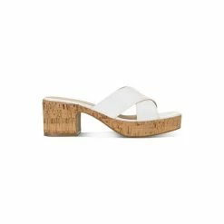 Hot Sale 🤩 Sun + Stone Giigi Crisscross Wedge 🩴 Sandals, Created For Macy's White ❤️ -Sun + Stone Shop unnamed file 487