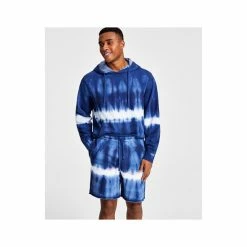 Outlet 🔥 Sun + Stone Men's Shibori Shorts, Created For Macy's Dark Lead 🎁 -Sun + Stone Shop unnamed file 497