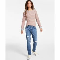 Cheap 🎁 Sun + Stone Men's Athletic Fit 👖 Jeans, Created For Macy's Blue Medium Wash ⭐ -Sun + Stone Shop unnamed file 505