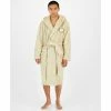 Flash Sale 🧨 Sun + Stone Men's Smiley Embroidered Hooded Fleece Robe, Created For Macy's Tan ✨ -Sun + Stone Shop unnamed file 513