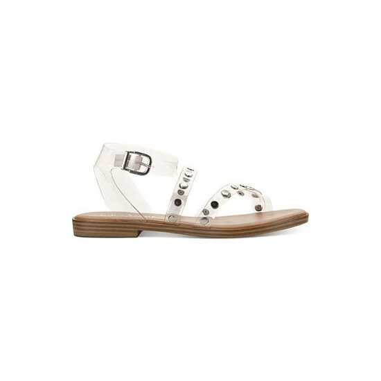 Cheapest π Sun + Stone Studleyy Flat π©΄ Sandals, Created For Macy's Clear π 4 Cheapest π Sun + Stone Studleyy Flat π©΄ Sandals, Created For Macy's Clear π - Image 2