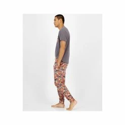 Top 10 🔥 Sun + Stone Men's Southwest Geo-Print Pajama Joggers, Created For Macy's Orange Navy ❤️ -Sun + Stone Shop unnamed file 543