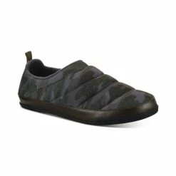 Best Sale π― Sun + Stone Men's Derek Quilted Slipper Grey β€οΈ