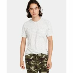 Hot Sale π Sun + Stone Men's Nep Crew T-Shirt, Created For Macy's Navy π