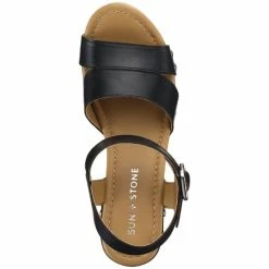 Hot Sale ✔️ Sun + Stone Deleste 👗 Dress 🩴 Sandals, Created For Macy's Black 🎉 -Sun + Stone Shop unnamed file 561