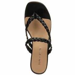 Best Sale 😍 Sun + Stone Wiinnie Braided 👗 Dress 🩴 Sandals, Created For Macy's Black ✨ -Sun + Stone Shop unnamed file 584