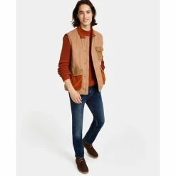 Deals π Sun + Stone Men's Sweater, Vest & π Jeans Winter Moss π₯