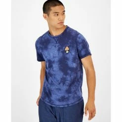 Best Sale β Sun + Stone Men's Tie-Dyed Mushroom Patch Pajama T-Shirt, Created For Macy's Naval Academy π₯