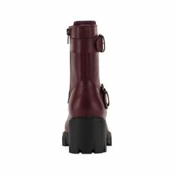 Outlet ✨ Sun + Stone Lionell Moto Booties, Created For Macy's Wine 🔔 -Sun + Stone Shop unnamed file 752