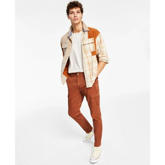 Coupon π Sun + Stone Men's Bishop Patchwork π Shirt & Morrison Cargo Pants, Created For Macy's Black Shadow π₯ 3 Coupon π Sun + Stone Men's Bishop Patchwork π Shirt & Morrison Cargo Pants, Created For Macy's Black Shadow π₯