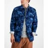 Discount ⭐ Sun + Stone Men's Nolan Regular-Fit Camouflage Corduroy 👚 Shirt, Created For Macy's Blue Combo 🧨 -Sun + Stone Shop unnamed file 883