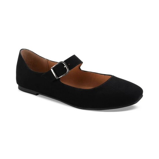 Flash Sale π€© Sun + Stone Adiaa Mary Jane Flats, Created For Macy's Black βοΈ 3 Flash Sale π€© Sun + Stone Adiaa Mary Jane Flats, Created For Macy's Black βοΈ