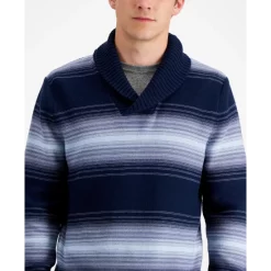 Top 10 🔔 Sun + Stone Men's Deacon Horizontal Striped Shawl Sweater, Created For Macy's Basic Navy 😀 -Sun + Stone Shop unnamed file 90