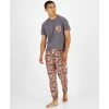 Top 10 ⌛ Sun + Stone Men's Southwest Contrast Pocket Pajama T-Shirt, Created For Macy's Orange Navy 🛒 -Sun + Stone Shop unnamed file 933