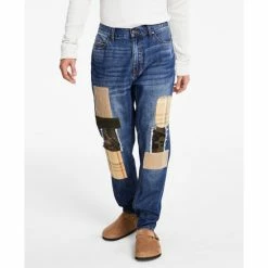 Best Sale π Sun + Stone Men's Steven Patched π Jeans, Created For Macy's Blue Crush π―