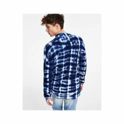 Wholesale 🔥 Sun + Stone Men's Waffle Tie-Dye Mock Neck Sweater, Created For Macy's Pompador Blue 😀 -Sun + Stone Shop unnamed file 949