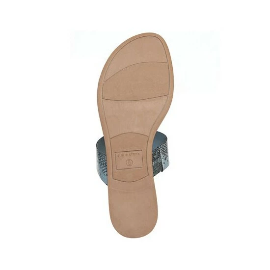 Promo π Sun + Stone Easten Slide π©΄ Sandals, Created For Macy's Rose Gold π 7 Promo π Sun + Stone Easten Slide π©΄ Sandals, Created For Macy's Rose Gold π - Image 5