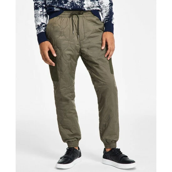 Best Sale β€οΈ Sun + Stone Men's Craig Quilted Pants, Created For Macy's Medium Green π 3 Best Sale β€οΈ Sun + Stone Men's Craig Quilted Pants, Created For Macy's Medium Green π