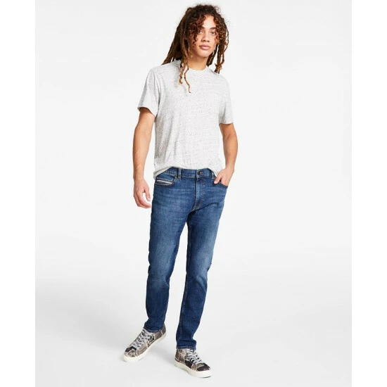 Budget π Sun + Stone Men's Athletic Fit π Jeans, Created For Macy's Blue Medium Wash π 3 Budget π Sun + Stone Men's Athletic Fit π Jeans, Created For Macy's Blue Medium Wash π