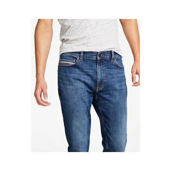 Budget π Sun + Stone Men's Athletic Fit π Jeans, Created For Macy's Blue Medium Wash π 10 Budget π Sun + Stone Men's Athletic Fit π Jeans, Created For Macy's Blue Medium Wash π - Image 8